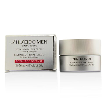 資生堂 Shiseido メン トータルリバイタライザークリーム - Tonifiant & Energisant 50ml/1.8oz【楽天海外直送】