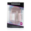 【月間優良ショップ】 ツィーザーマン Tweezerman コンプレクション プレップ トゥ ゴー セット: クレンジング ブラシ + スキン ケア ツール +...