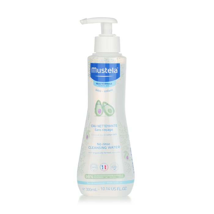  ムステラ Mustela ノー リンス クレンジング ウォーター (フェイス & ダイパ エリア) - For ノーマル スキン 300ml/10.14oz