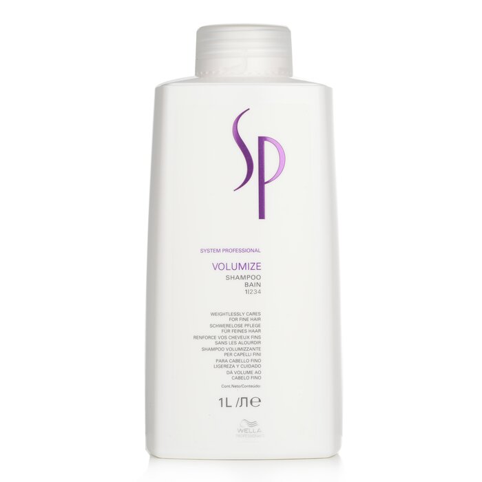 【月間優良ショップ】 ウエラ Wella SP ボリュマイズシャンプー（ファインヘア） 1000ml/33.8oz【海外通販】