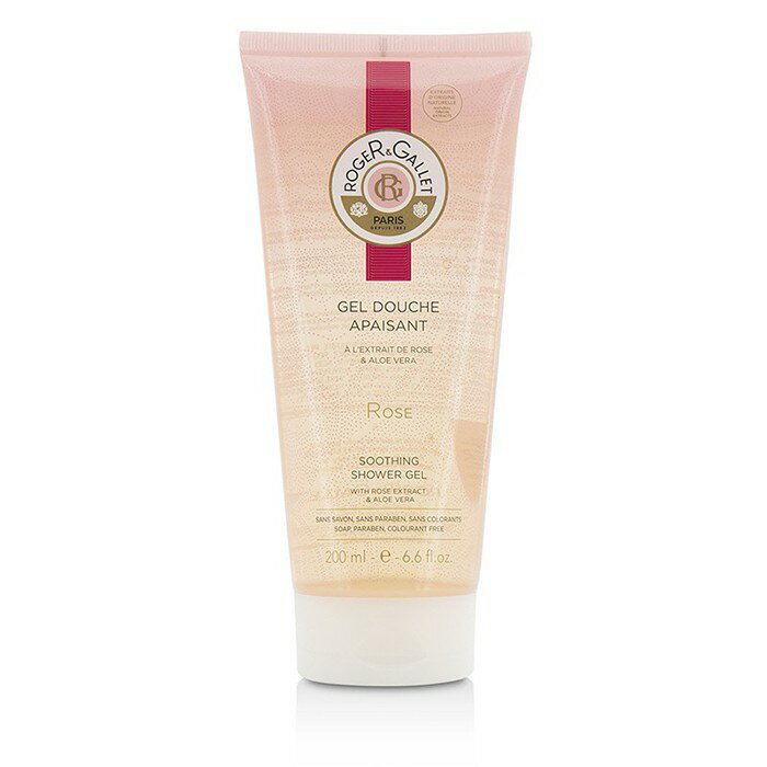 【月間優良ショップ】ロジェガレ Roger & Gallet ローズ ジェントル シャワー クリーム 200ml/6.6oz【海外通販】のサムネイル