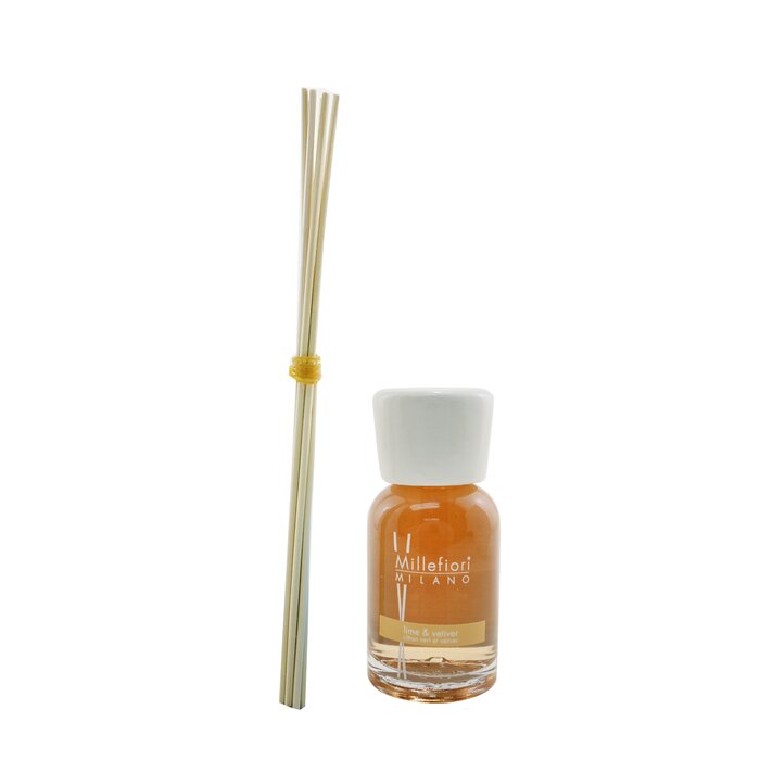 ~btBI[ Millefiori Natural Fragrance Diffuser - Lime & Vetiver 100ml/3.38ozyCOʔ́z