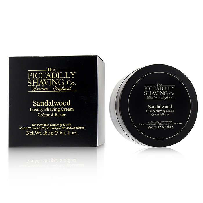 テイラーオブオールドボンドストリート Taylor Of Old Bond Street The Piccadilly Shaving Co. Sandalwood Luxury Shaving Cream 180g/6oz【海外通販】