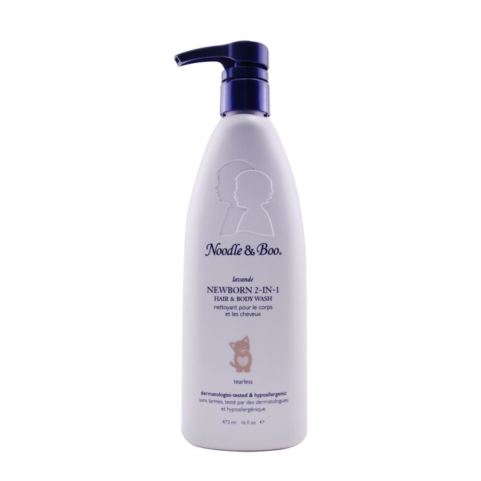 ヌードル＆ブー Noodle & Boo Newborn 2-in-1 Hair & Body Wash - Lavender 473ml/16oz【海外通販】