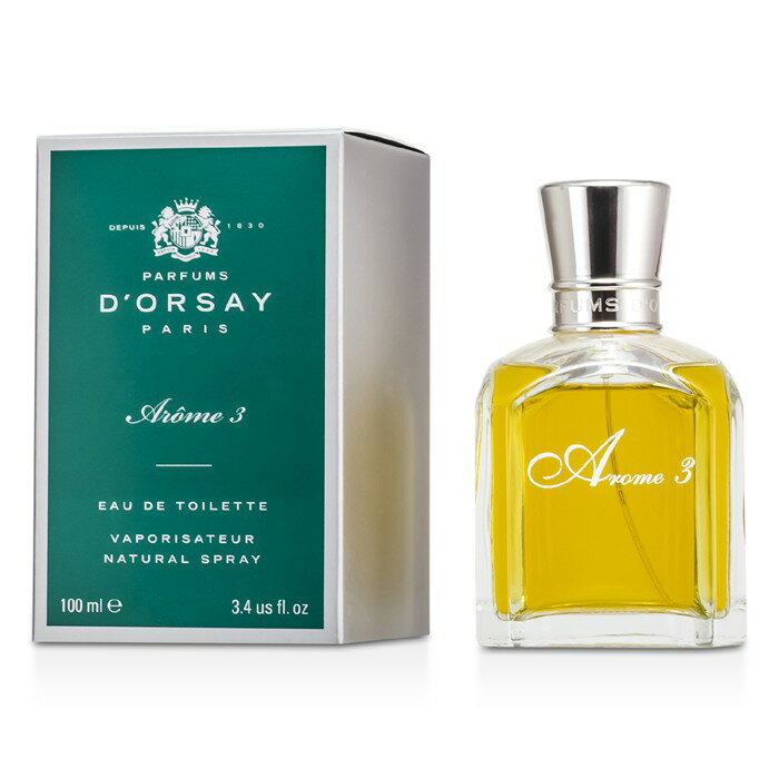 パヒューム ド オルセー Parfums D'Orsay アローム 3 EDT SP 100ml/3.4oz【海外通販】