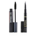 【月間優良ショップ】スマッシュボックス Smashbox ゲット フレーム アイ デュオ セット : ( 1x Full Exposure Mascara, 1x Brow Tech To Go) 2pcs【海外通販】