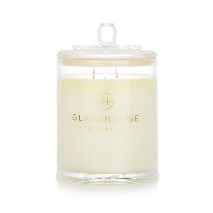 グラスハウス Glasshouse Triple Scented Soy Candle - The Hamptons (Teak Petitgrain) 380g/13.4oz【海外通販】