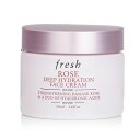 【月間優良ショップ】 フレッシュ Fresh ローズ ディープ ハイドレーション フェイス クリーム - ノーマル to ドライ スキン タイプ 50ml/1....