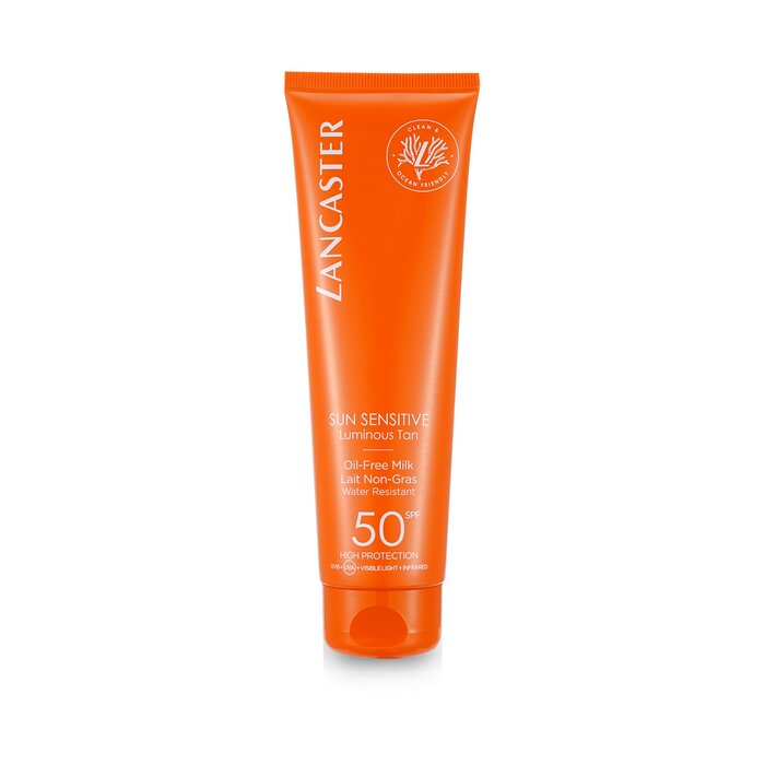 ランカスター Lancaster Sun Sensitive Luminous Tan - Oil-Free Milk SPF50 150ml/5oz【海外通販】