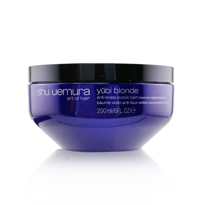  シュウウエムラ Shu Uemura Yubi Blonde Anti-Brass Purple Balm (Hair Mask) - Bleached, Highlighted Blondes 200ml/6oz