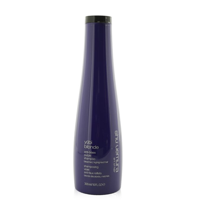 【月間優良ショップ】 シュウウエムラ Shu Uemura Yubi Blonde Anti-Brass Purple Shampoo - Bleached, Highlighted Blondes 300ml/10oz【海外通販】