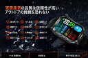 【軍用規格 品質保証 1.96インチ大画面】 通話機能付き 皮膚温変動検知 LINE Gmail SOS機能 日本語対応 スマートウォッチ 血中酸素 スマートブレスレット リストバンド 睡眠検測 天気予報 SMS通知 音楽制御 プレゼント 父の日 母の日 レディース メンズ ゲーム