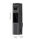1080P 12MP ハイクリア 170° 広角赤外線ナイトアクションカメラ内蔵 WiFi モジュールコンパクトサイズのビデオカメラバッククリップデザイン 交通義務、会議記録、スポーツ記録、運転記録、バイク走行記録、ホームモニタリングなどに。