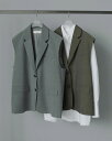 【2025SS】anuke(アンヌーク)Cutoff Over Vest カットオフオーバーベスト(62510103)ベスト/オーバーサイズ/25SS/2025...