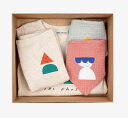 【SALE 30%OFF】【ベビー】BOBOCHOSES(ボボショセス)（ボボショーズ）BABY PACK FUNNY FRIENDS ベビーパックファニーフレンズ(223AB108)3mBOBO CHOSES/出産祝い/ベビーギフト