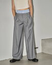 TODAYFUL（トゥデイフル）Double Waist Trousers 　ダブルウエストトラウザー (12410715)トラウザーパンツ/ スラックス / ウエストデザインLife’s（ライフズ）