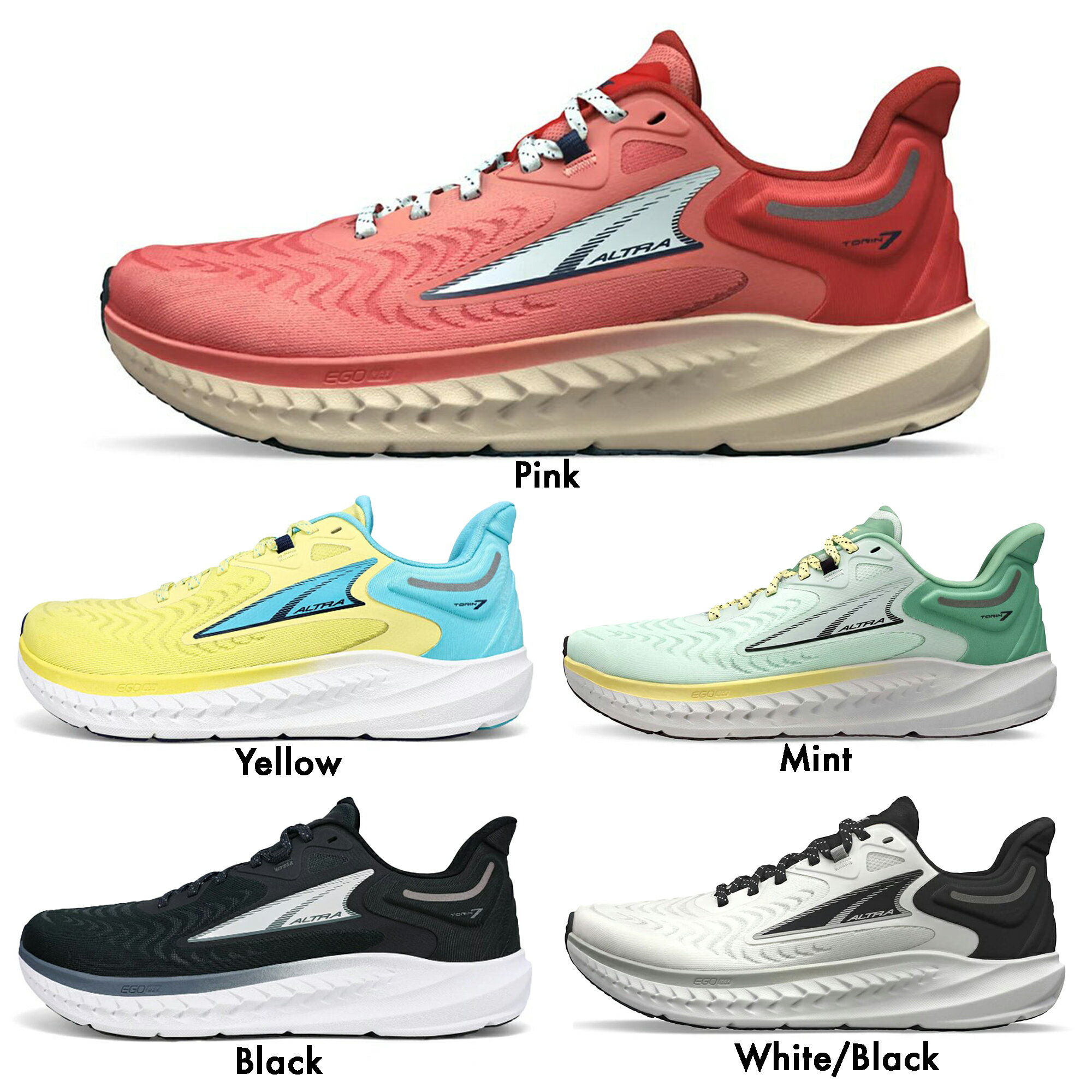 トーリン 7 ウィメンズ [ALTRA アルトラ] ロードランニングシューズ ※返品交換不可商品 2023年（ラージ..