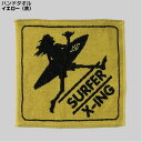サーフアンドシー surfer x-ing フェイスタオル ハンドタオル ハワイアン雑貨