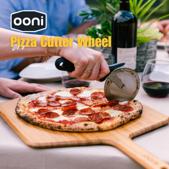 〔Ooni公式〕Pizza Cutter Wheel ピザカッター サイズ：24×11.3×2cm ステンレス鋼 ガーデンパーティ ア..