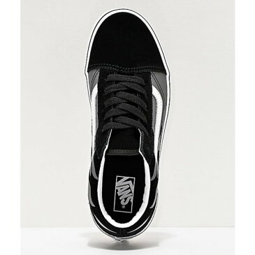 VANS/バンズ スニーカー 大人気 ユニセックス ブラック BLACK オールドスクール OLD SKOOL FLAME 商品コード：YOS1812