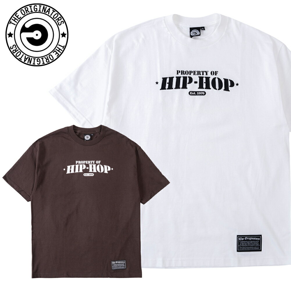  メンズ 半袖Tシャツ HIP HOP グラフィック 大きいサイズ コットン ORIGINATORS-オリジネイターズ