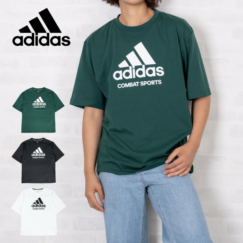 「夏服 セール」 [送料無料] adidas レディース ビッグ Tシャツ 半袖 / adiCTCSW 女性用 ロゴ 白 黒 グリーン オーバーサイズ M/L カジュアル スポーツ ジョギング ビッグT 部活 運動 スポーツミックス スポカジ