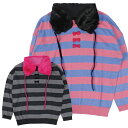 【セール】 子供服 キッズ ジュニア ニット ボーダー ティペット付き ファー 長袖 GRINDCANDY-グラインドキャンディGRINDCANDY-グラインド...