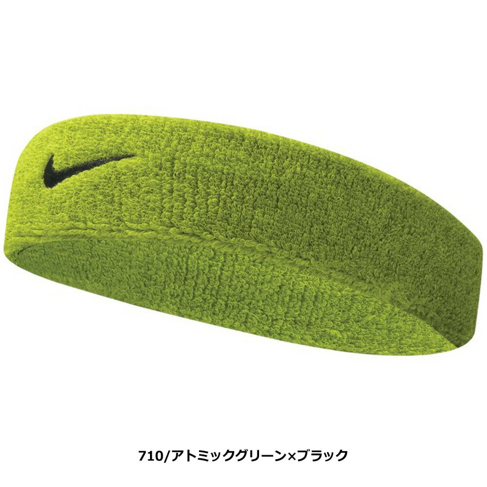 [ネコポス可]NIKE ヘッドバンド ランニング スポーツ グリーン N.NN.07.710.OS