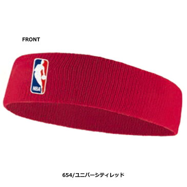 [ネコポス可]NIKE ヘッドバンド NBA トレーニング DRY-FIT レッド nb1001