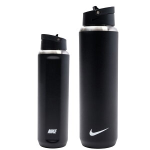 NIKE ウォーターボトル 水筒 700ml ランニング スポーツ ステンレス 保冷専用 ブラック ウォータージャグ ハイドレーション 24oz 運動 部活 チーム hy2012