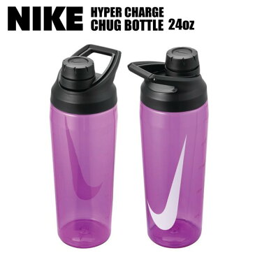 NIKE ウォーターボトル 水筒 709ml ランニング スポーツ 部活 ピンク パープル クリア ハイドレーション 24oz hy5003