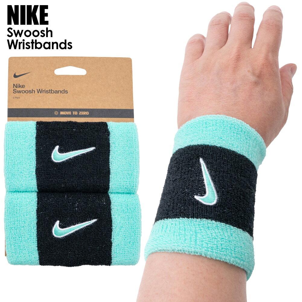 [ネコポス可※2個まで] ロングセラー NIKE リストバンド 2個セット bn4000-087 スポーツ 運動 トレーニ..