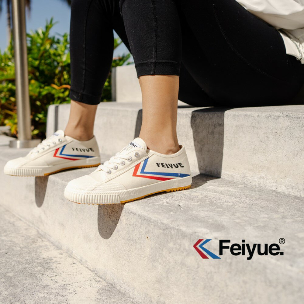 【セール】 Feiyue 動きやすい 軽量 スニーカー ゴム底 メンズ レディースキャンバス ローカット アイボリー 体育館シューズ 歩きやすい 疲れにくい おしゃれ カジュアル ヨガ カンフー フィットネス エクササイズ