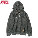 【セール】 SOUTHPOLE パーカー 杢 メンズ b系 ポリエステル コットン チャコール 大きいサイズ 正規品