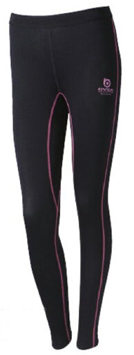 アウトラスト ロングタイツ レディース ブラックxピンク【S/M/Lサイズ1枚】 オールシーズン コンプレッションウェア おたふく ボディタフネス JW−549 アウトラスト ロングタイツ レディース ブラックxピンク【S/M/Lサイズ1枚】 オールシーズン コンプレッションウェア おたふく ボディタフネス JW−549