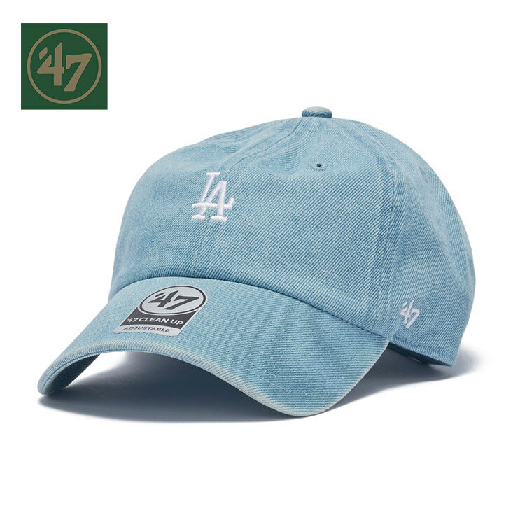 47 正規品 フォーティセブン キャップ 帽子 ロサンゼルス・ドジャース ユニセックス エクササイズ フィットネス ジム スポーツ ダンス ヨガ ウェア ライトブルー 14920409
