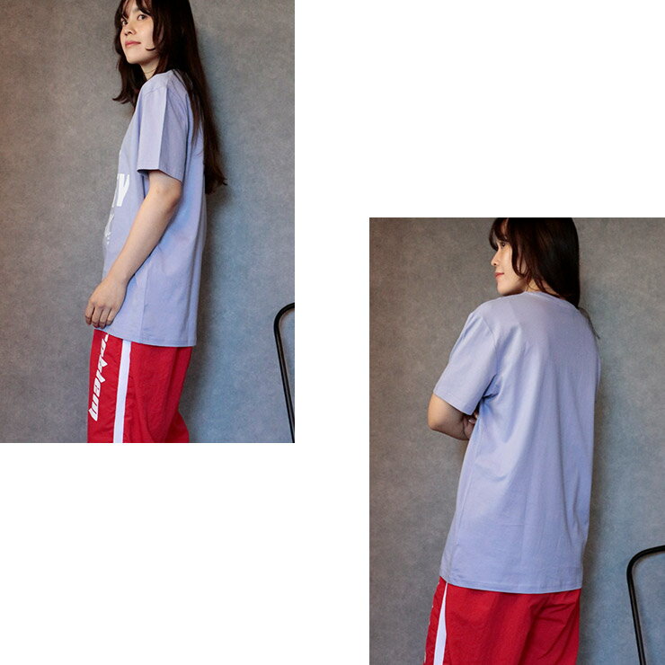BAWL 正規品 ボウル Tシャツ 半袖 ロゴ グラフィック レディース エクササイズ フィットネス ジム スポーツ ダンス ヨガ ウェア イタリア 直輸入 グリーン ブラウン パープル