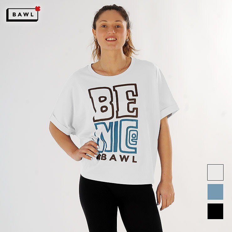 BAWL ������ �ܥ��� T����� Ⱦµ ���� �磻�� ����ե��å� ���庹 �� ��ǥ����� ������������ �ե��åȥͥ� ���� ���ݡ��� ���� �襬 ������ ...
