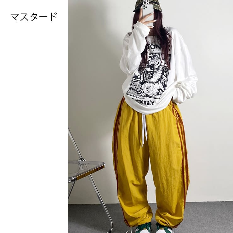 アウトレット Daebbang Sister 正規品 デッパンシスター レディース パンツ トラッ...