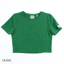 アウトレット GUESS ゲス ANNEKA CROP TEE Tシャツ GREEN Sサイズ Mサイズ