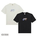 アウトレット GUESS ゲス GO STREET Tシャツ BLACK WHITE Sサイズ Mサイズ
