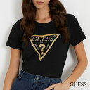 GUESS QX SS CN GOLD TRIANGLE TVc BLACK WHITE STCY MTCY