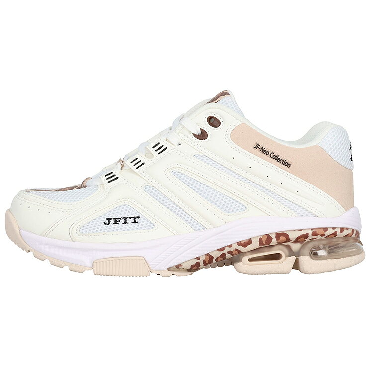 JFIT ジェイフィット 正規品 シューズ JF-Neo ジェイエフ ネオ レディース フィットネスシューズ 衝撃吸収 安定性 エアロビクス ステップ エクササイズ フィットネス ジム スポーツ ダンス ヨガ ウェア ズンバウェア ホワイト (2)
