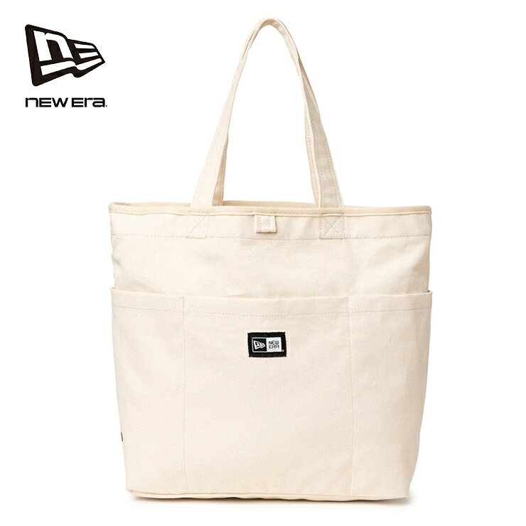 NEW ERA 正規品 ニューエラ トートバッグ キャンバス ジムバッグ トレーニングバッグ ユニセックス エクササイズ フィットネス ジム スポーツ ダンス ヨガ ウェア アイボリー 14521298