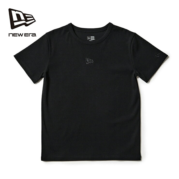 Tops - NEW ERA 正規品 ニューエラ Tシャツ 半袖 フライス レディース エクササイズ フィットネス ジム スポーツ ダンス ヨガ ウェア ブラック 14857963