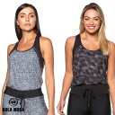 アウトレット ROLA MOCA ローラモサ 総柄 レーサーバック タンクトップ CAMO GRAY Sサイズ Mサイズ