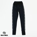 アウトレット ROLA MOCA ローラモサ サイドライン レギンス BLACK Sサイズ Mサイズ