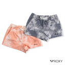 ROXY LV[ FEEL FREE SHORTS V[c GRAY APRICOT STCY MTCY LTCY