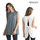 ROXY LV[ SIMPLY CALM TANK ^Ngbv WHITE L.PINK D.GRAY MTCY