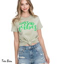 アウトレット TRES BIEN トレビアン CLOVER Tシャツ GREEN Sサイズ Mサイズ Lサイズ XLサイズ
